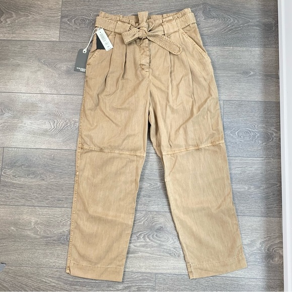 Aritzia Wilfred Free Isabella Pant Straight leg Crop Trousers High Rise Cargo - Picture 7 of 15